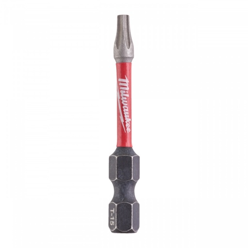 Cap surubelnita Torx (TX) Milwaukee SHOCKWAVE (Lungime totală (mm): 50, Tip: TX 15)
