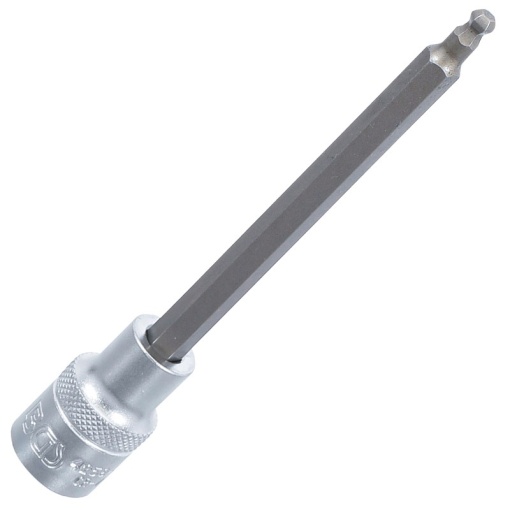 Capat cheie tubulara 1/2" cu varf imbus sferic, 5 mm, lungime 140 mm, BGS
