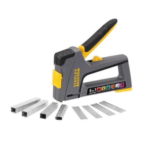 Capsator manual 6 in 1 Stanley FMHT6-70868, TR 75, pentru 6 tipuri capse: A, H, G, 7, J, 9 ( 15mm ), 6-14 mm