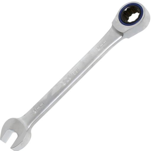 Cheie combinata cu clichet, 21 mm