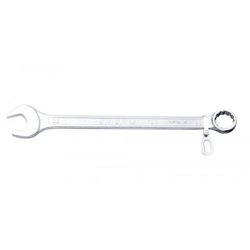 Cheie combinata Unior 120/1-H, varianta lunga cu inel pentru carabiniera 1.1/4"