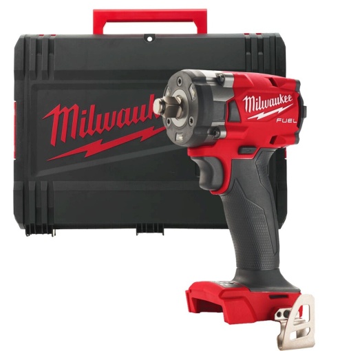 Cheie de impact compactă M18 FUEL™ ⅜ ″ cu inel de fixare Milwaukee M18 FIW2F38-0X, alimentare cu acumulator - neechipat