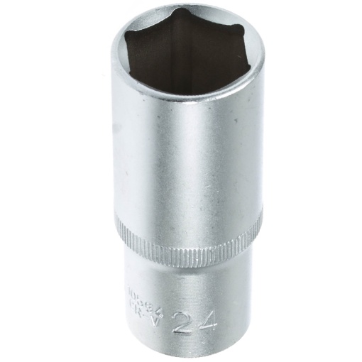Cheie tubulara lunga BGS Pro Torque, 24mm, 1/2"