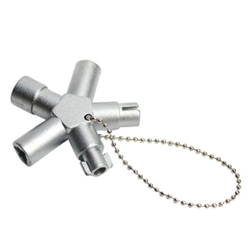 Cheie universala pentru panouri, DIM 65x65x17 mm 3-11 mm