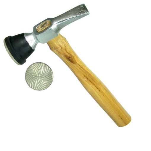 Ciocan cu cap crestat pentru indreptat caroserie (alte table) Ø 38 mm, greutate cap 225 g