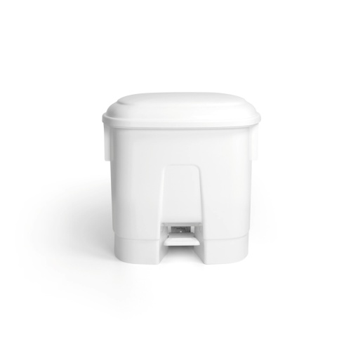 Cos de gunoi Karcher 30l cu capac si pedala alb