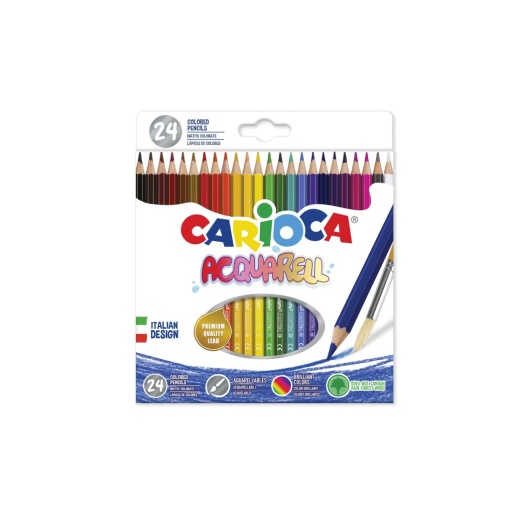 Creioane colorate Carioca Aquarell 24/set
