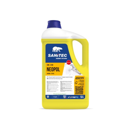 Detergent vase 5000 ml Neopol Sanitec