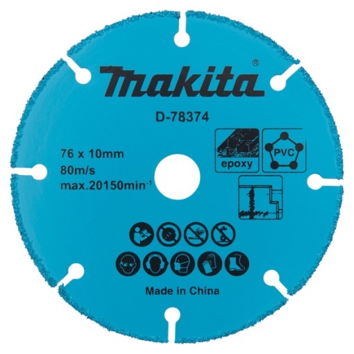 Disc de tăiere universal Makita 76x1.7x10 mm (pentru DMC300)