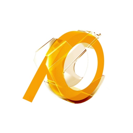 Etichete Omega galben 9mm x 3m compatibile Dymo Omega Junior 520108