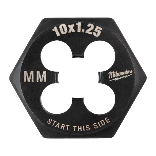 Filiera hexagonala Milwaukee pentru filet metric, M10-1.25