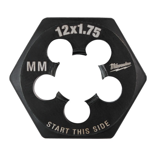 Filiera hexagonala Milwaukee pentru filet metric, M12-1.75