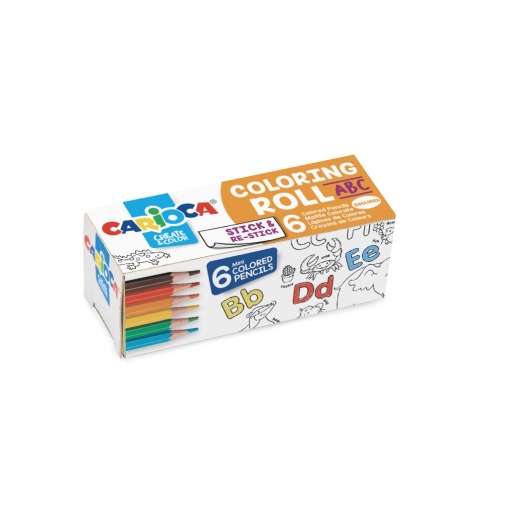 Hârtie mini coloring roll Carioca 85 x 10 cm