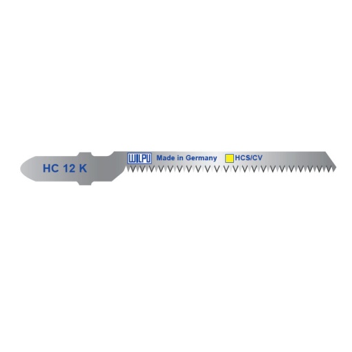 HC 12 K Panza HCS/CV pentru fierastrau vertical, prindere T, pentru lemn / 2 bucati, DIM 76.5 x 4.5 x 1.25 mm