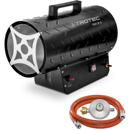 Încălzitor de aer cu GPL TROTEC TGH 31 E, 31 kW – generator de aer cald profesional