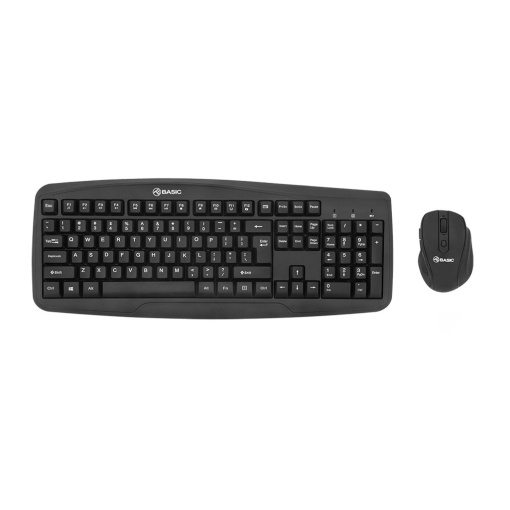 Kit tastatură și mouse fără fir Tellur Basic, negru