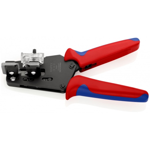 KNIPEX 12 12 11 clește de precizie dezizolator cu cuţite profilate cu manşoane multicomponent brunat 195 mm