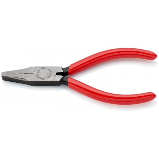 KNIPEX 20 01 125 Clește plat acoperite cu plastic vopsit negru 125 mm