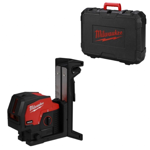 Laser M12™ cu linie transversală verde cu puncte de verticală Milwaukee M12 CLLP-0C
