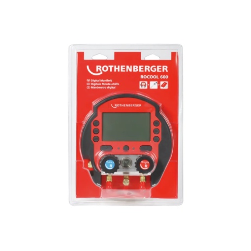 Manifold digital Rothenberger ROCOOL 600 + 1 senzor, în blister