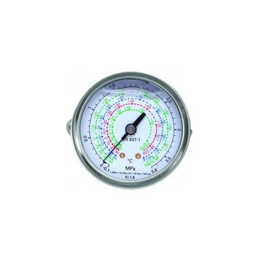 Manometru cu glicerina de presiune inalta R134A, R22, R404A, R407C WIGAM