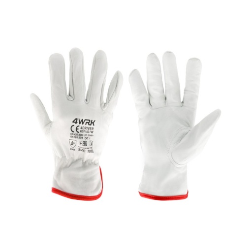 Manusi din piele 4WRK 4DRIVER XKS7102 FW, 10/XL