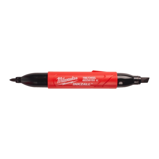 Marker Milwaukee INKZALL™ cu doua capete - varf tip dalta si varf fin