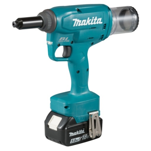 Masina Makita pentru nituri fara acumulatori si incarcator, Li-Ion, 18 V, - Ah, 10000 N