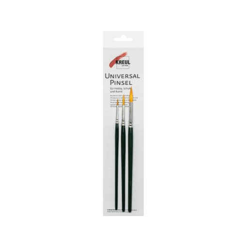 Pensulă rotundă Kreul Basic 3 buc/set