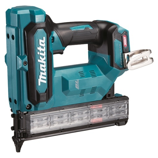 Pistol Makita pentru cuie cu jumatate de cap, 15-40 mm, livrat cu 2 acumulatori XGT 40Vmax 2,0 Ah