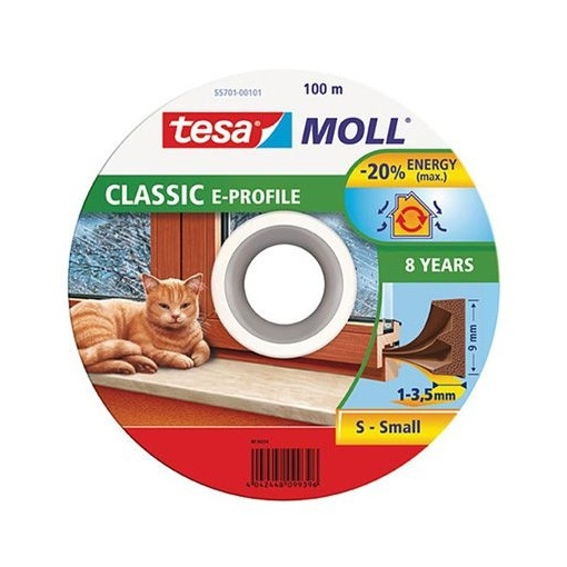 ROLA PROFIL ETANSARE TIP-E 9MM/100M / ALB