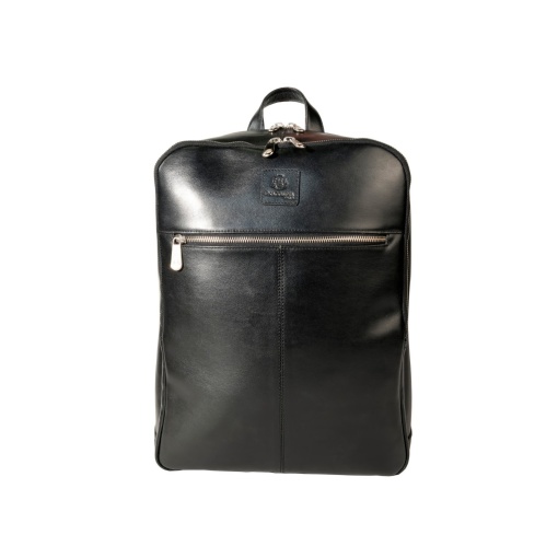 Rucsac din piele laptop 14" Exactive Exacompta 17637E, negru