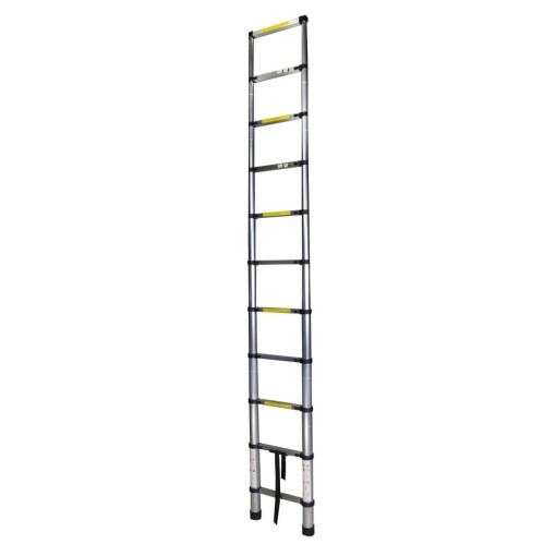 Scara telescopica aluminiu Bisonte STR1032 11 trepte inaltime maxima 3.20 m
