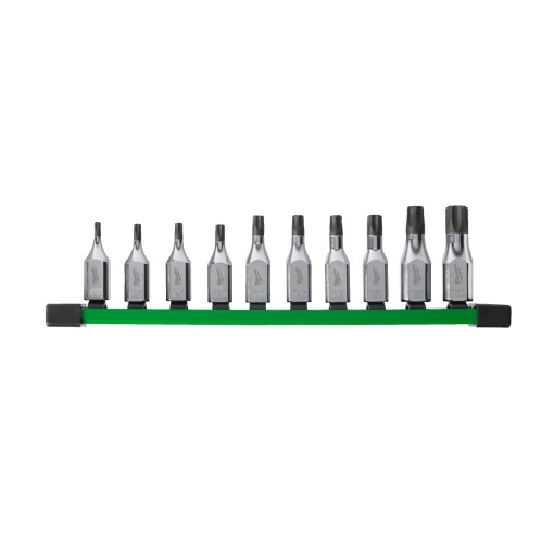 Set 10 buc. cap cheie tubulară cu bit Torx ⅜″
