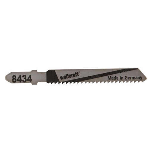 Set 2 panze pentru fierastrau pendular Wolfcraft 8434000, prindere in T, pentru metal, adancime taiere 2,5 - 4 mm