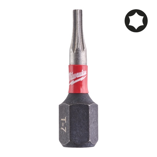 Set 3 biti de impact Milwaukee Shockwave Impact Duty™, TX9x25mm