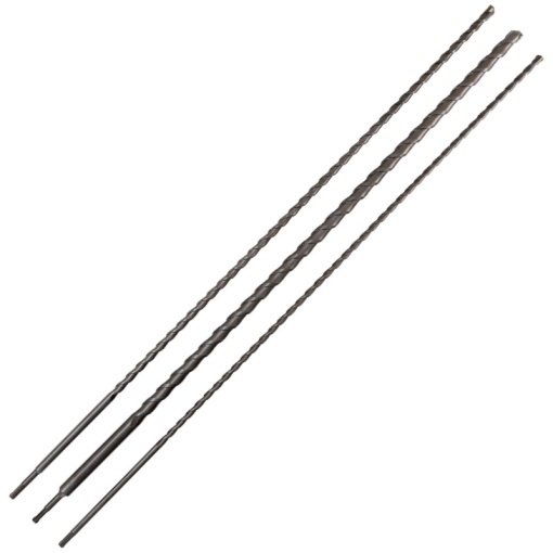 Set 3 burghie caramida BGS SDS-plus, 12 - 24 mm