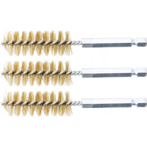 Set 3 perii rotative BGS Ø17mm, fir alama