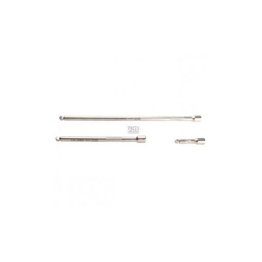 Set 3 prelungitoare cu cap sferic 1/4"