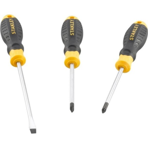 Set 3 surubelnite Stanley STHT16168-0, CushionGrip™, blister