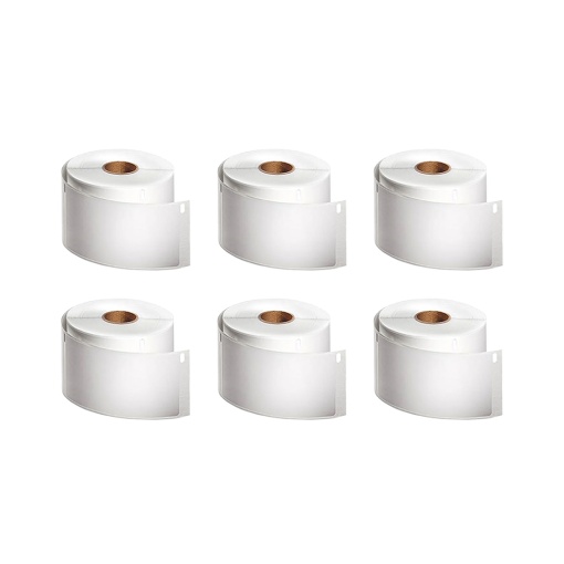 Set 6 x Etichete originale ecusoane nume DYMO LabelWriter 89 x 41 mm albe DYMO LW 11356 S0722560