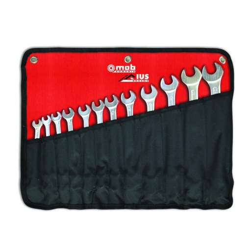 Set 8 chei combinate IUS, in husa textil - 8-19 mm