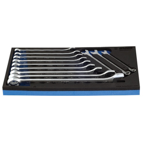 Set de 12 chei combinate Unior varianta lunga in modul SOS 8-24 mm