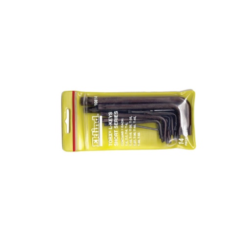 Set de 14 chei locas cu profil TX in husa de plastic EKLIND TX6-TX55