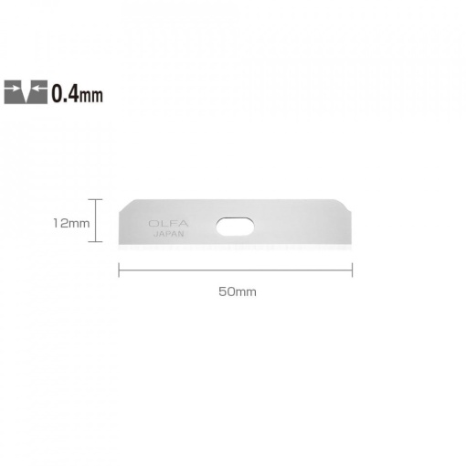 Set SKB-7/10B - lame japoneze pentru SK-7, 10 bucati, Olfa