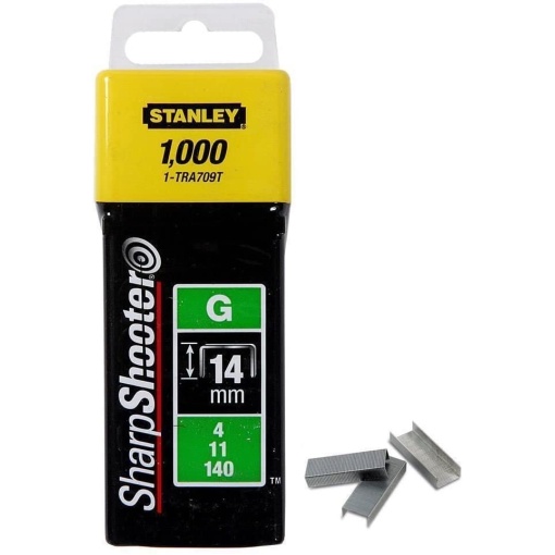 Stanley 1-TRA709T Set 1000 Capse Tip G/4/11/140, 14mm