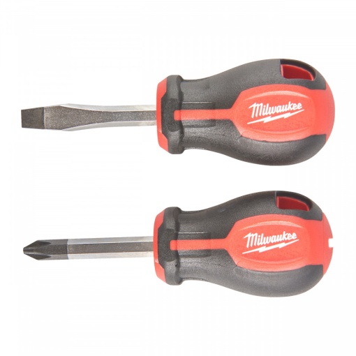 Șurubelniță Stubby set (2 buc) [ PZ2 x 45mm / SL6.5 x 45mm ]