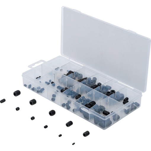 SURUBURI DE BLOCARE FARA CAP BGS SET 160 buc * BG-14135