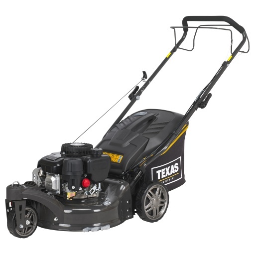 Texas Premium 4275TR Masina de tuns gazon, 1.8CP, latime lucru 42cm, inaltime taiere 25-75mm, 45L, benzina, 3roti
