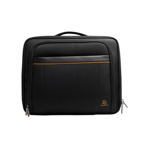 Troler compact cu 2 roți laptop 15,6" Exactive Exatrolley Exacompta 18334E, negru